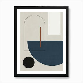 Minimal Art - A03 Art Print