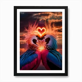 Love Birds Art Print