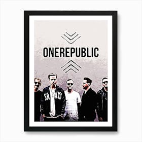 One Republic 2 Art Print