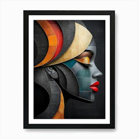 Dark Beauty Art Print