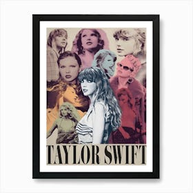 Taylor Swift The Eras Tour Celebrity Art Print