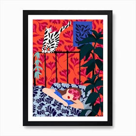 Girl Dreaming Poster