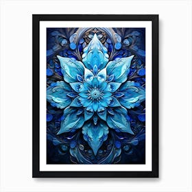 Fractal Geometry Abstract 11 Art Print