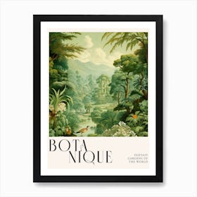 Botanique Fantasy Gardens Of The World 66 Art Print