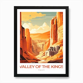 Egypt Valley Of The Kings Travel Art Print