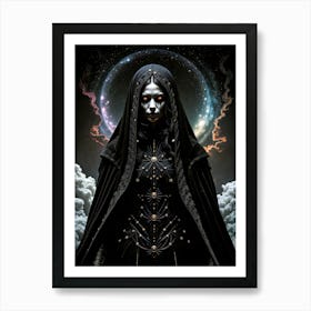 Celestial Mourner 1 Art Print