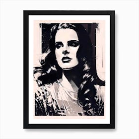 Lana del Rey Art Print