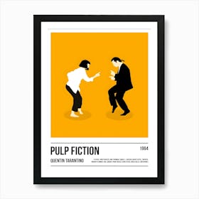 Pulp Fiction Boyfriend Christmas Gift Art Print