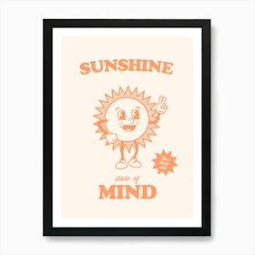Sunshine State of Mind Art Print Art Print