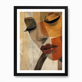 Abstract Woman 4 Art Print