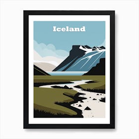 Iceland Poster 1 Art Print