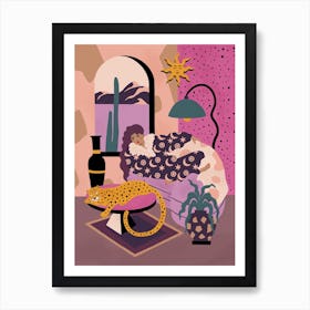 Marrakesh Girl Art Print