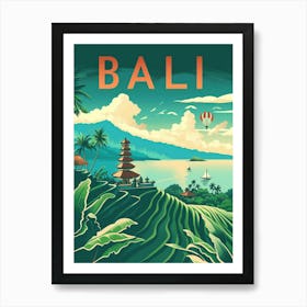 Bali Travel Art Print