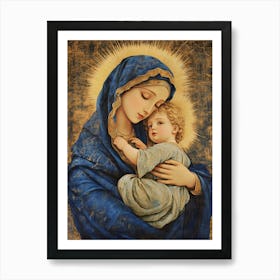 Maria x Jesus 2 Art Print