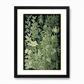 Bois Des Moutiers 1, France Vintage Botanical Art Print