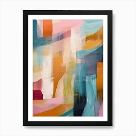 Circus Abstract 1 Art Print