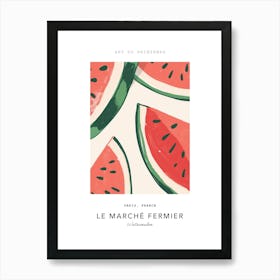Watermelon Le Marche Fermier Poster 7 Art Print