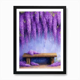 Wisteria Art Print