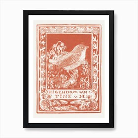 Ex Libris Of Theo Van Hoytema (1895), Theo Van Hoytema, 1 Art Print