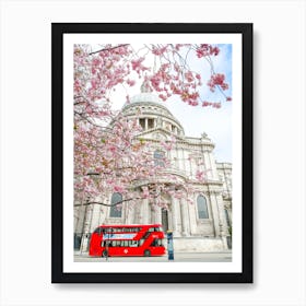 St Paul'S In Spring Art Print