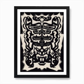 Dashing Tiger Art Print