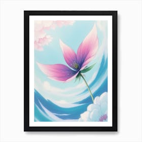 Sakura Flower Art Print