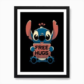 Free Hugs Art Print