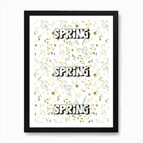 Spring Flowers Art Print