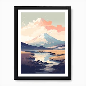 Cotopaxi National Park Ecuador 2 Hiking Trail Landscape Art Print