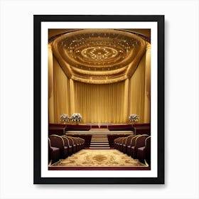 Stage Design Art Print