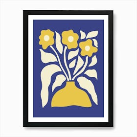 Yellow Flowers Art Print