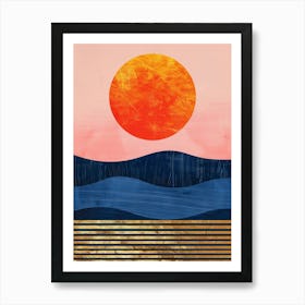 Sunset Canvas Print 11 Art Print