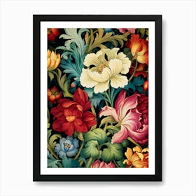 Floral Pattern 26 Art Print