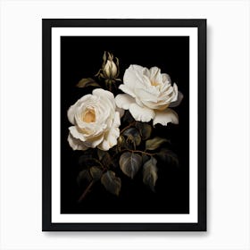 White Roses 1 Affiche