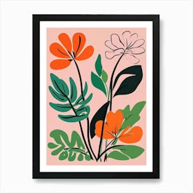 Matisse Expression Purity Rosé Living Room Art Print (4) Art Print