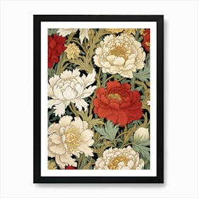 William Morris Wallpaper 208 Art Print