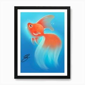 The fish Art Print