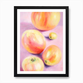 Apple 3 Painting Fruit Art Print