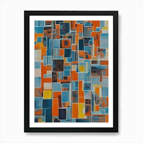 Abstract Painting 838 Art Print