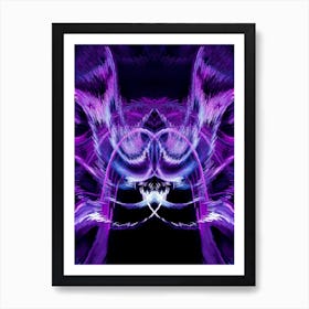 Purple Wings Art Print