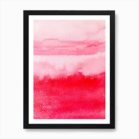 Abstract Watercolor Background Art Print