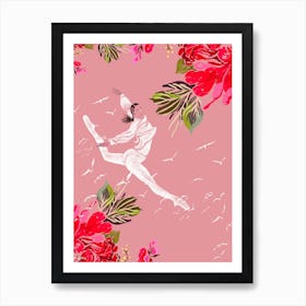 Flying Dancer 1 Art Print