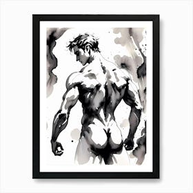 Echoes of Strength The Unseen Form Juan 2 Art Print