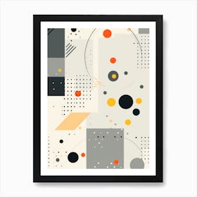 Abstract Geometric Pattern Art Print