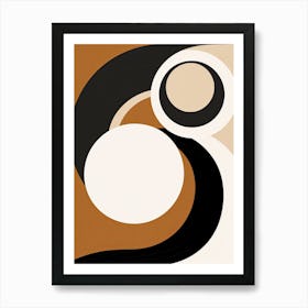 Bauhaus Perspectives: Abstract Geometricity Art Print