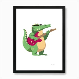 Prints, posters, nursery, children's rooms. Fun, musical, hunting, sports, and guitar animals add fun and decorate the place.16 Art Print