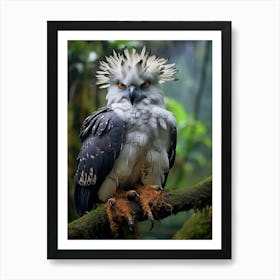 Harpy Haven: Jungle Bird Wall Decor Art Print