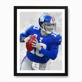 Eli Manning New York Giants Art Print