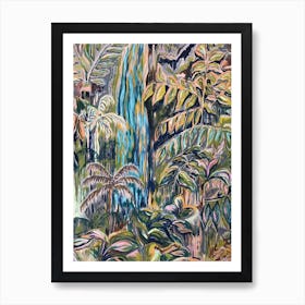 Tropical Jungle 1 Art Print