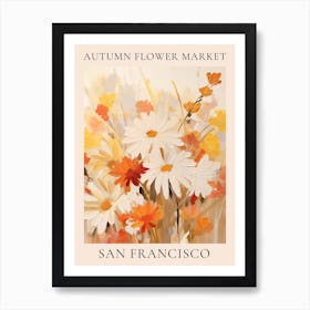 Autumn Flower Market Poster San Francisco 3 Poster